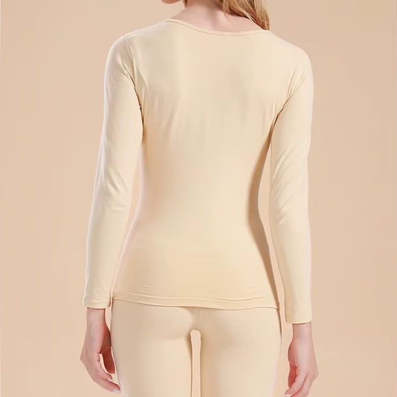 Base Layer sets M - 3XL coordinate silkened viscose or thermal modal longjohn - Picture 10 of 16